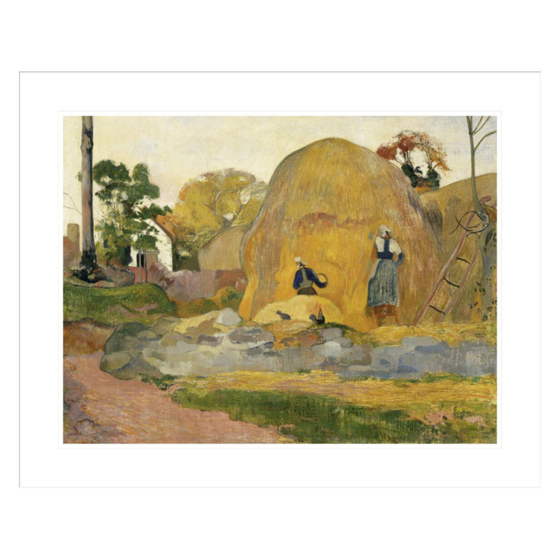Paul Gauguin - estampe numérique encadrée, H 23,5 po x l 28,95 po