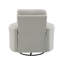 Fauteuil inclinable oscillant Sagen Beige Boucle-125912955