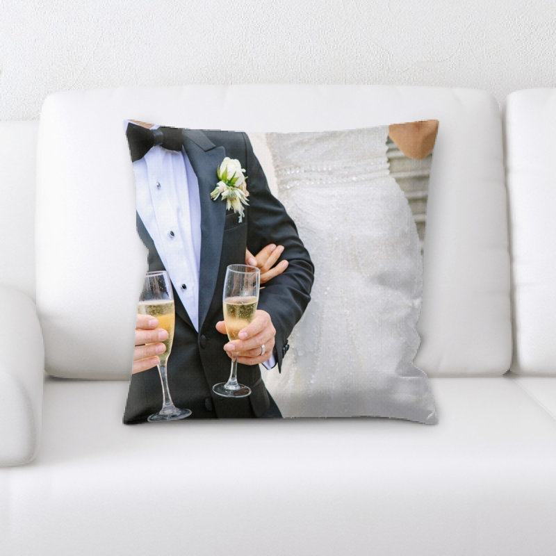 Housse et insert de coussin carré Bride