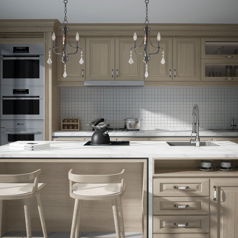 Lustre 3 lumières façon bougie Burvale