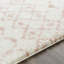 Modern Shaggy Area Cream/Pink-315158858