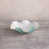 Turquoise; blanc est en rupture de stock