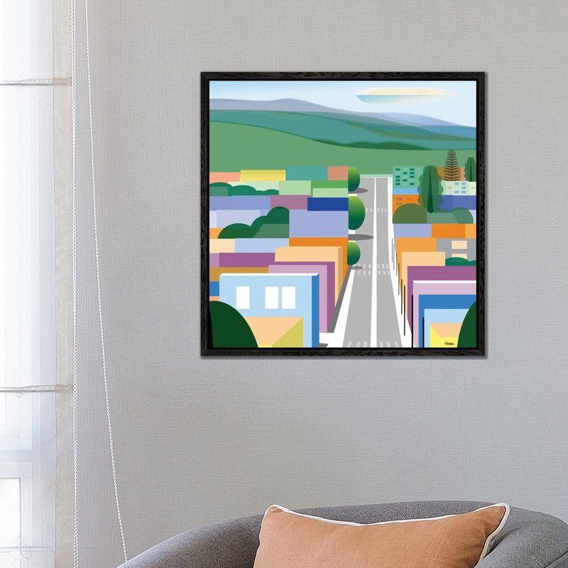 The End Of Desire by Charles Harker - Painting on Canvas, Black Framed, 66.04 cm H x 66.04 cm W