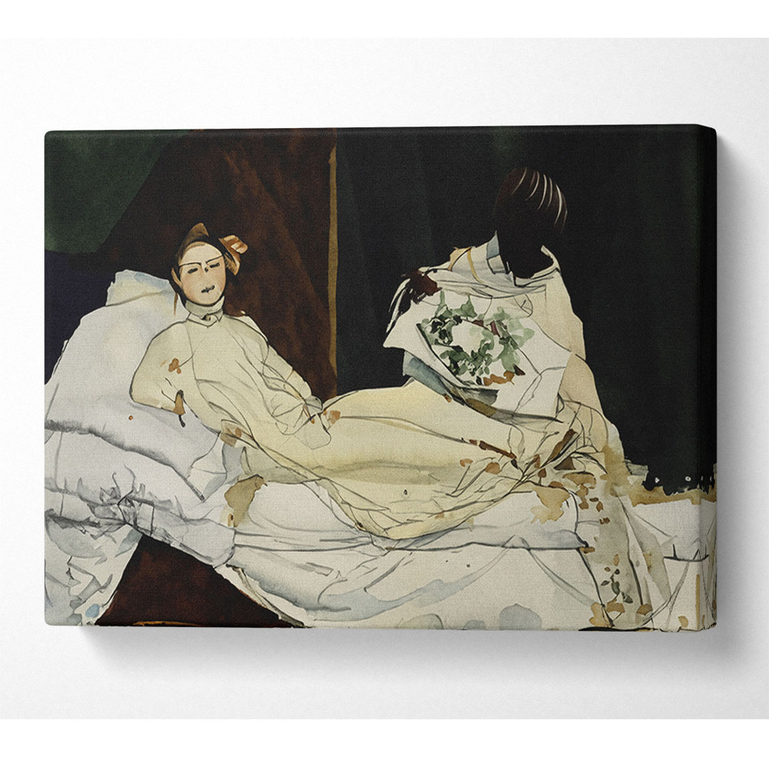 Manet Olympia - Kunstdrucke auf Leinwand