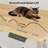 Mancheer Home Office Height Adjustable Standing Desk with USB Ports and Cable Management Tray-473508514-473508513