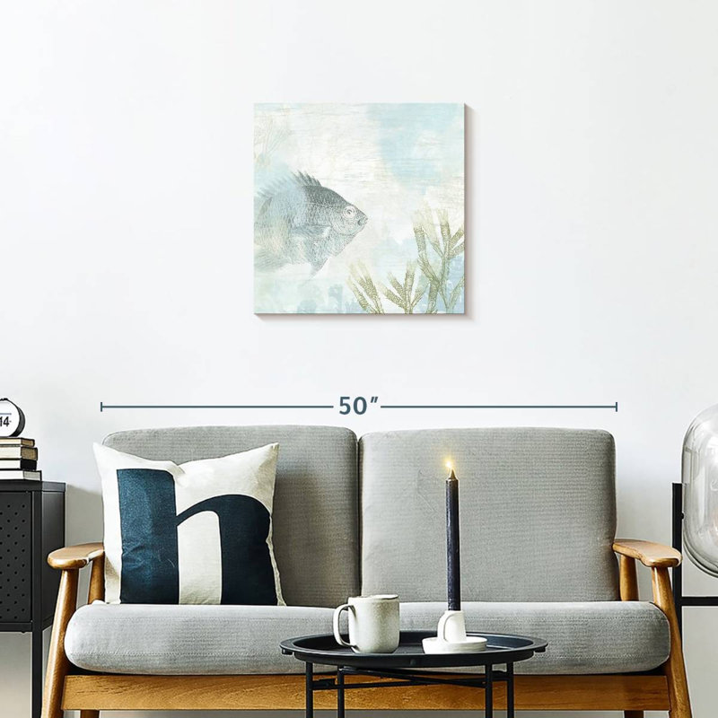 Brampt Coastal Fresco I, 20" H x 20" W