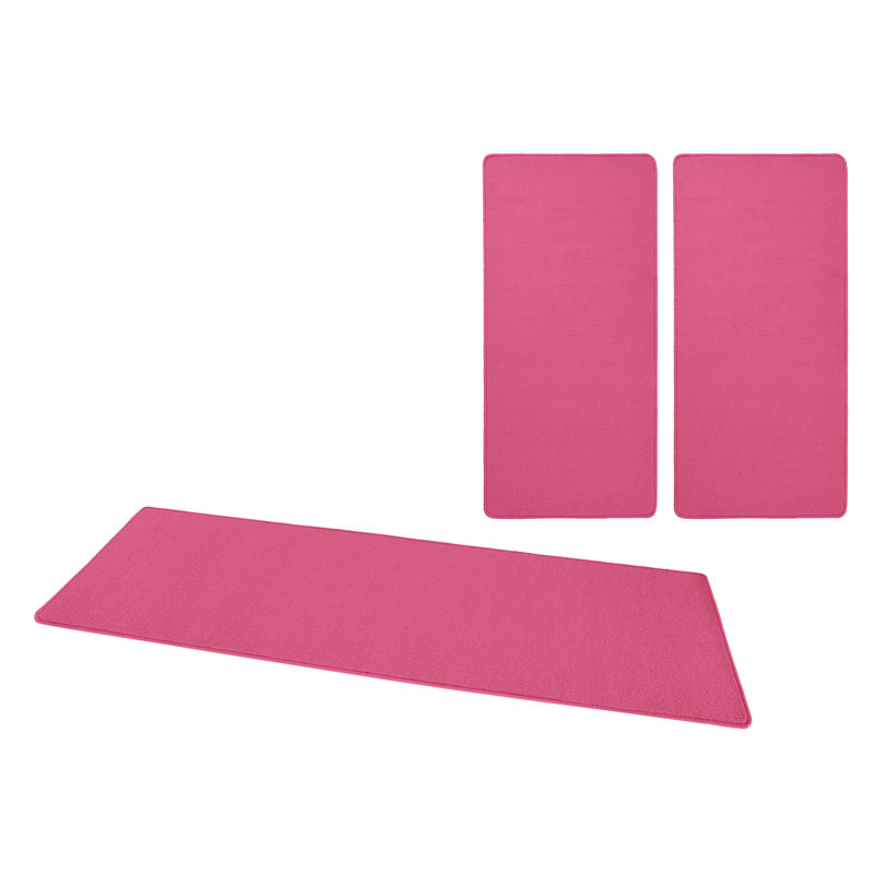 Fancy Dark Pink Rug