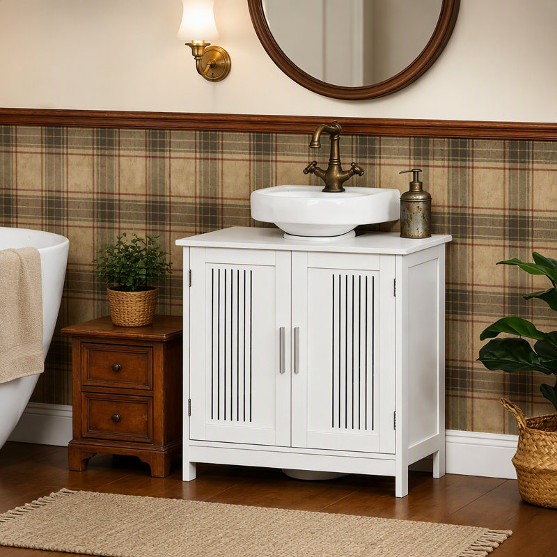 Armoire de salle de bain Home, Blanc