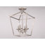 Plafonnier semi-encastré 4 lumières 17 po-826946595