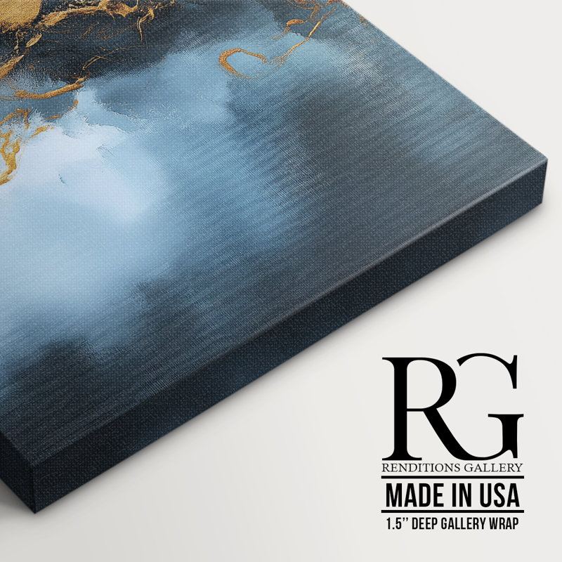 Abstract CDXXXVI Gallery Wrapped Canvas - Ready To Hang, 48" H x 32" W