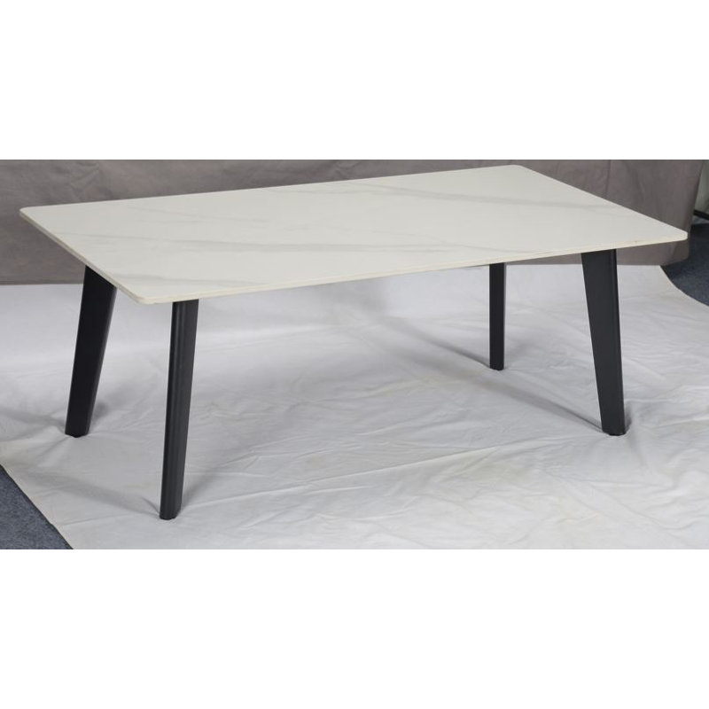 Cloverdales Four Leg Coffee Table, White