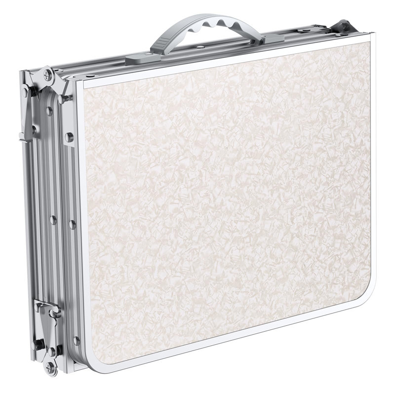 87cm Rectangular Adjustable Folding Table