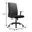 Fauteuil de direction Castalia - Fauteuil de bureau ergonomique robuste avec structure en aluminium et support lombaire - Fauteuil de bureau pivotant à haut dossier-1108903343