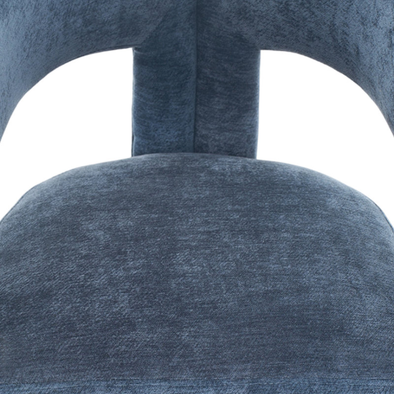 Upholstered Armchair, Blue