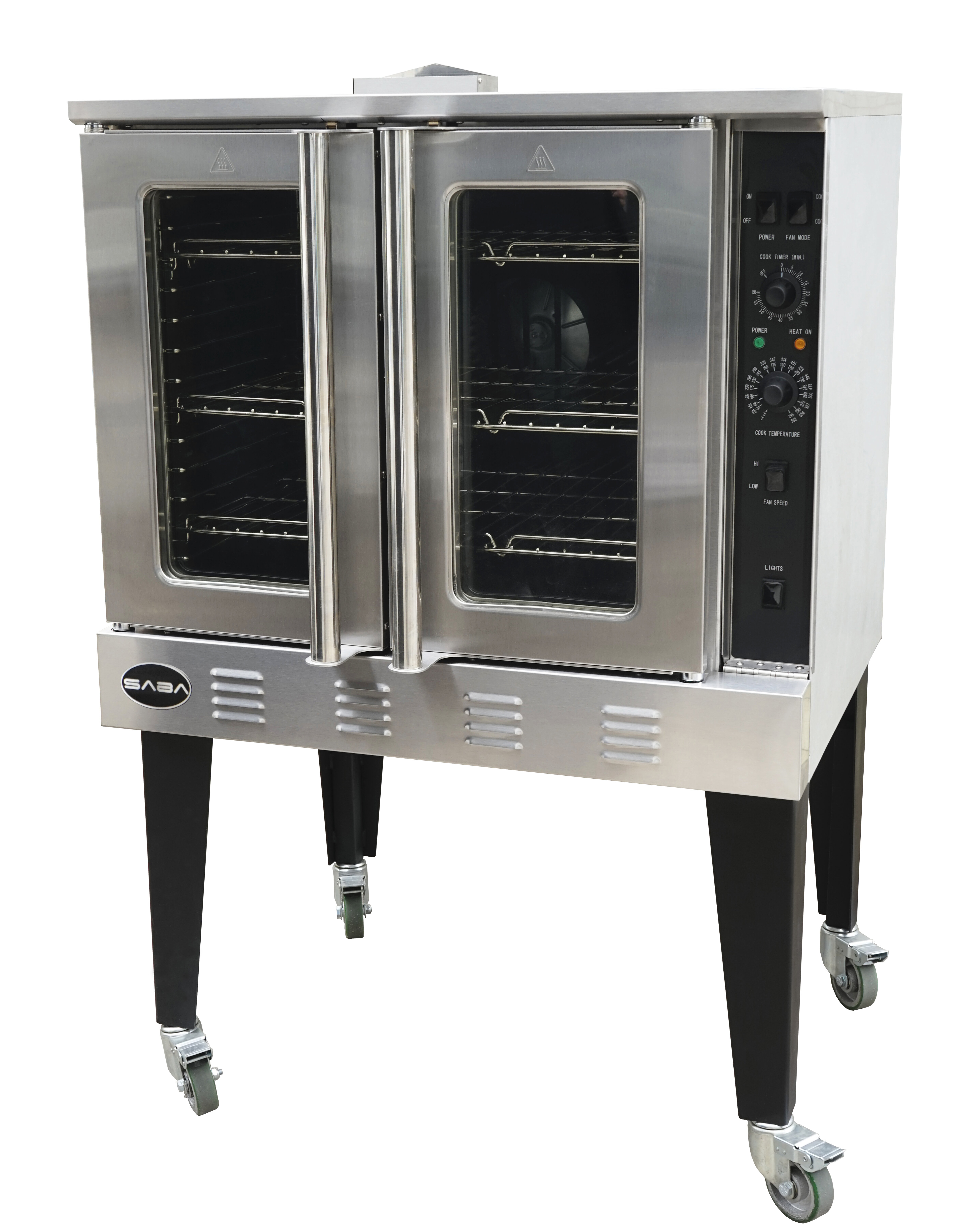 Commercial Gas Double Deck Convection Oven - 39 1/4