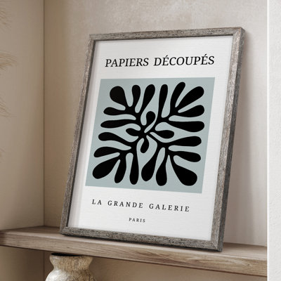 Matisse CECXCII, reproduction d'art encadrée - bois massif