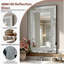Grand miroir suspendu en cristal Crystal Diamond