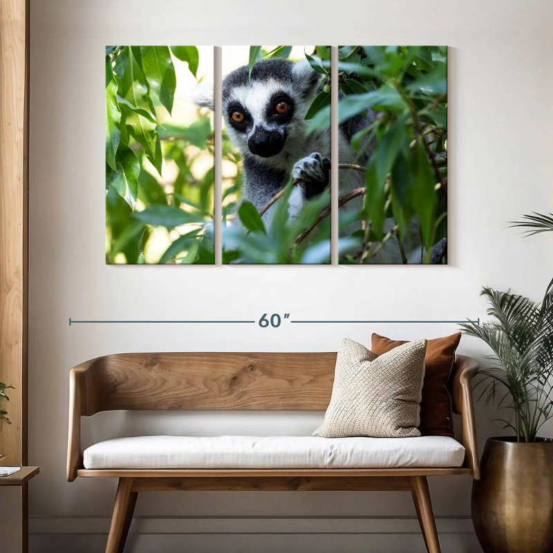 Forest Lemur, 32" H x 50" W