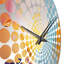 Belbekkar - Horloge murale peinture abstraite-1983614925