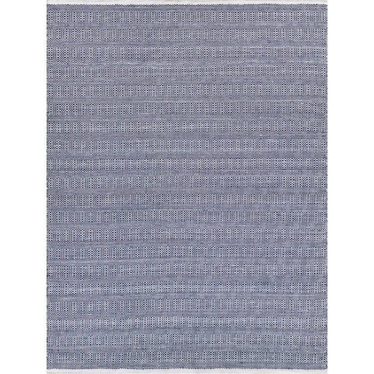 Echo Geometric Area Rug in Ivory