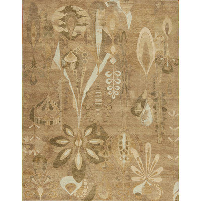 Rex Ray One-of-a-Kind Rectangle 7'9" X 10' Hand Knotted Area Rug