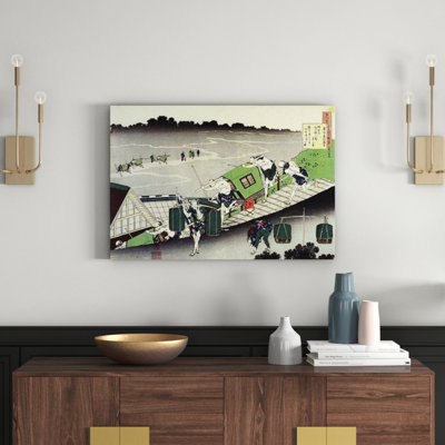 Hokusai - Wrapped Canvas Painting