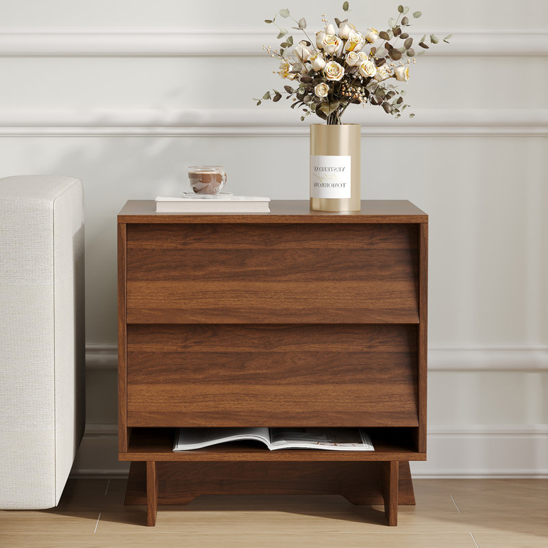 Table de chevet moderne 2 pièces avec rangement, table de chevet pour chambre à coucher