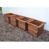 Felton Handmade Wood Planter Box