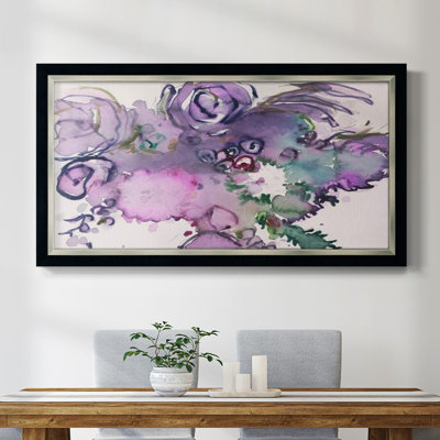 «Lavender Floral Splendor II», reproduction d'art sur toile simple