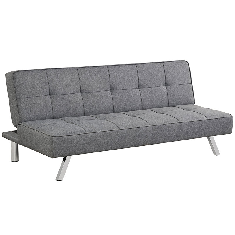 Twin 69.5'' Upholstered Convertible Sofa