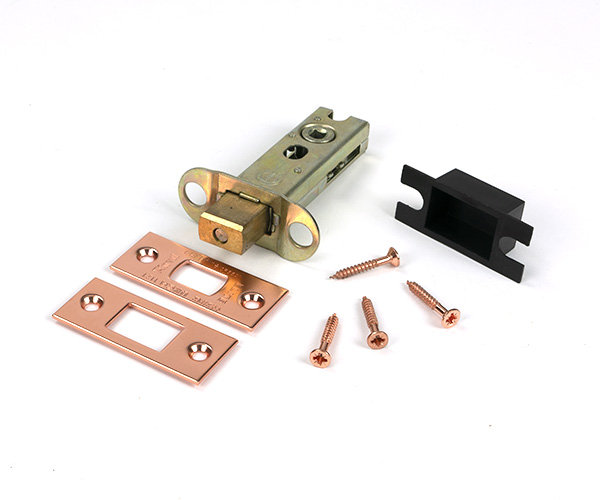 Heavy Duty Tubular Deadbolt, Polished Bronze