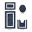 Arth Premium 100% Cotton 2370 GSM 4-Piece Bath Rug Set OEKO-TEX® Certified, Ultra Plush Tufted Bathroom Mats, Super Absorbent, Reversible, Machine Washable, Spa-Like Comfort, Navy/White-621970628-613704960