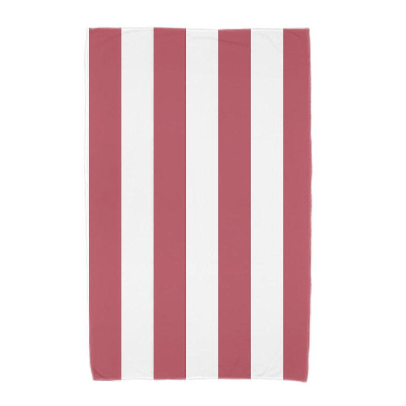 Serviette de bain en microfibre Aksel, Rouge