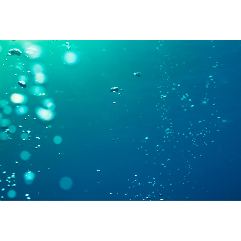 «Underwater Air Bubbles», impression sur toile tendue, H 8 po x l 12 po
