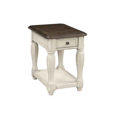 Chairside Table W/ Storage