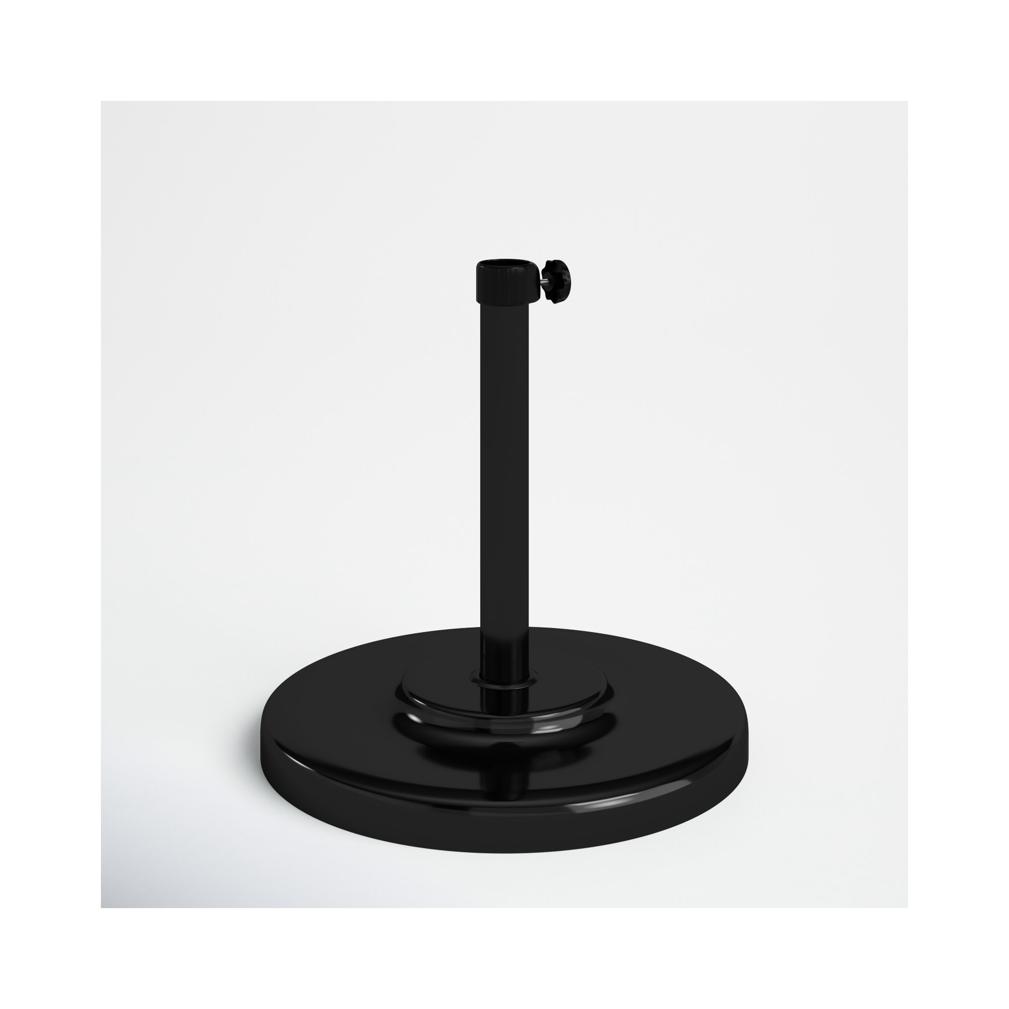 Harmonee Metal Free Standing Umbrella Base, Black