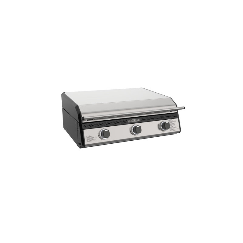 Blackstone Kitchen Natural Gas Ready 3-Burner 28" XL Built-In Griddlewith Hood, Propane