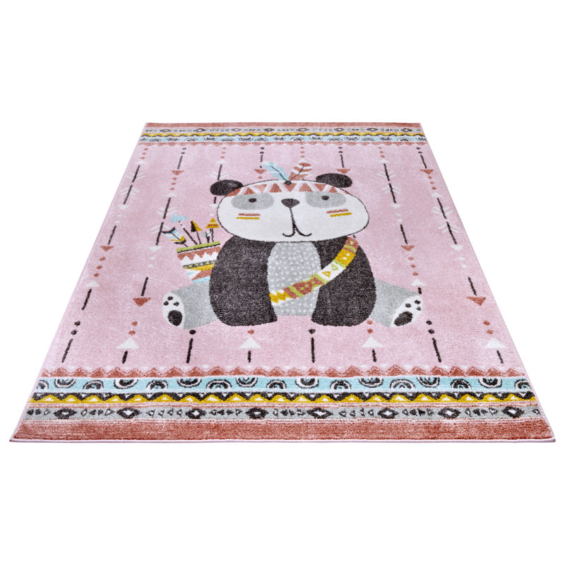 Adventures Children Pink Rug, Rectangular 160 x 235cm