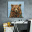 «A Large Bear» par Carolee Vitaletti, art mural sur toile-677194676
