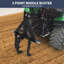 3-Ripper-Shank Middle Buster Plow, Reinforced A-Frame Carbon Steel Subsoiler for CAT 0 & CAT 1 Tractors, 3-Point Quick Hitch, Heat-Treated Replaceable Ripper Teeth