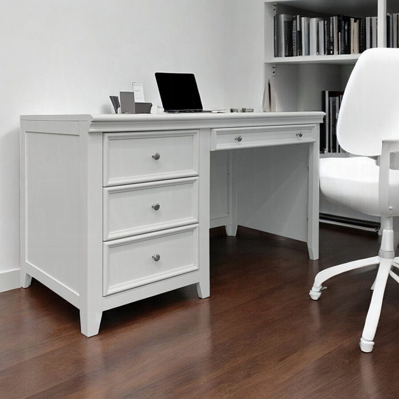 Bureau d'écriture rectangulaire sans huche de 52 po Dezman