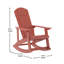 Chaise berçante en plastique-88857812