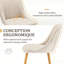 Velvet Dining Chairs With Wooden Legs Set Of 4-206183661-228910211