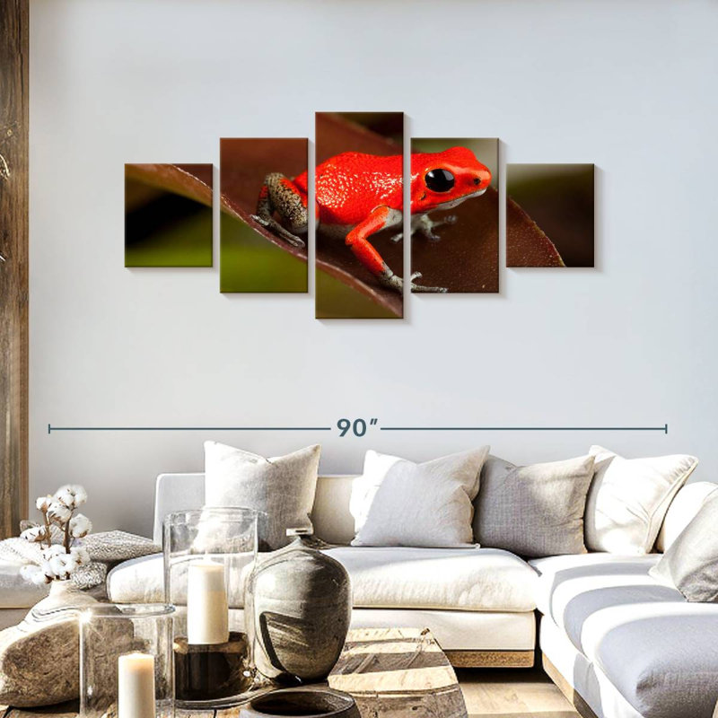 Poison Frog, 30" H x 68" W