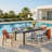 Dwyer Aluminum Extendable Rectangular Outdoor Dining Table