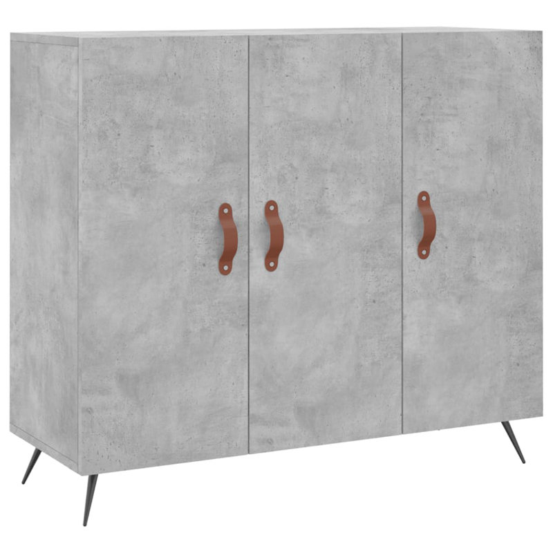 Colvell 90cm Sideboard, Concrete Grey