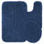 Treye 3-piece nylon bath mat set with non-slip backing-33003460