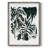 Ink Jungle II Framed Print - Solid Wood-661351882