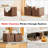 Wicker Basket, Set Of 2 Hand-Woven Paper Rope Storage Baskets For Organizing, Foldable Cubby Storage Bins, 11 Inch Large Wicker Storage Basket, Square Baskets Cube Storage Organizer-1436917745