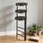 Black And Walnut 3-Tier Foldable Plant Stand